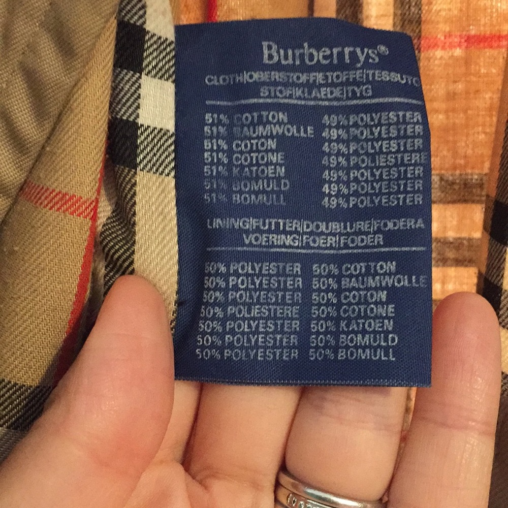 Vintage Burberry Men’s Trench Coat - Picture 3 of 8